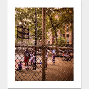 Basketball Playground Hamilton Heights Harlem NYC Posters and Art